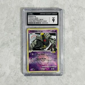 Dusknoir FB 2009 Supreme Victors 26/147 Cross Holo
Pokémon League Graded Mint 9